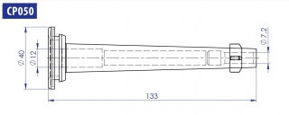 Наконечник катушки зажигания CP050 (TESLA)